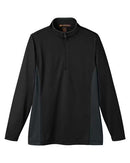 Harriton Women's Flash Snag Protection Plus IL Colorblock Quarter-Zip Pullover M786W
