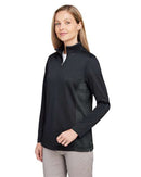 Harriton Women's Flash Snag Protection Plus IL Colorblock Quarter-Zip Pullover M786W