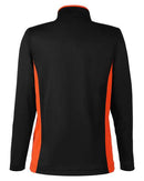 Harriton Women's Flash Snag Protection Plus IL Colorblock Quarter-Zip Pullover M786W