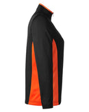 Harriton Women's Flash Snag Protection Plus IL Colorblock Quarter-Zip Pullover M786W