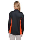Harriton Women's Flash Snag Protection Plus IL Colorblock Quarter-Zip Pullover M786W