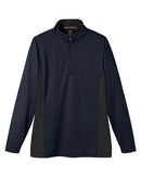Harriton Women's Flash Snag Protection Plus IL Colorblock Quarter-Zip Pullover M786W