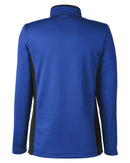 Harriton Women's Flash Snag Protection Plus IL Colorblock Quarter-Zip Pullover M786W