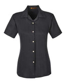 Harriton Women's Bahama Cord Camp Shirt M570W