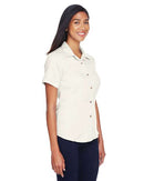 Harriton Women's Bahama Cord Camp Shirt M570W