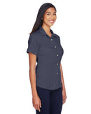 Harriton Women's Bahama Cord Camp Shirt M570W