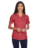 Harriton Women's Bahama Cord Camp Shirt M570W