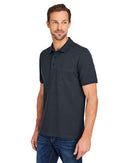 Harriton Valiant Cotton Snag Protect Pocket Polo M205P