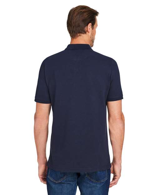 Harriton Valiant Cotton Snag Protect Pocket Polo M205P