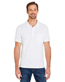 Harriton Valiant Cotton Snag Protect Pocket Polo M205P