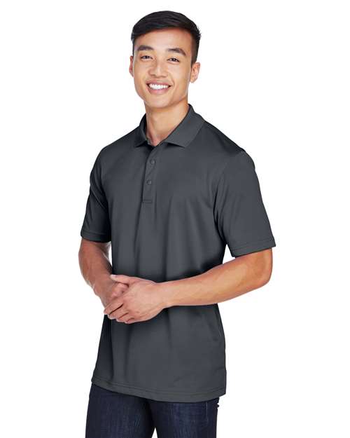 Harriton Advantage Snag Protection Plus IL Snap Placket Polo M345