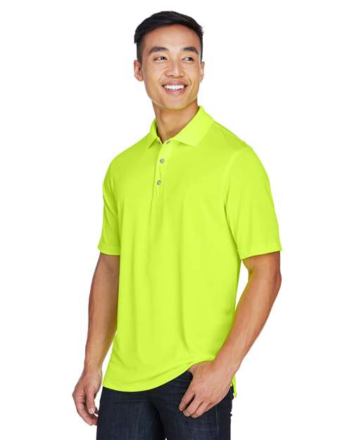 Harriton Advantage Snag Protection Plus IL Snap Placket Polo M345