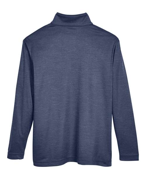 Team 365 Youth Zone Sonic Heather Performance Quarter-Zip Pullolver TT31HY