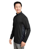 Harriton Flash Snag Protection Plus IL Colorblock Quarter-Zip Pullover M786
