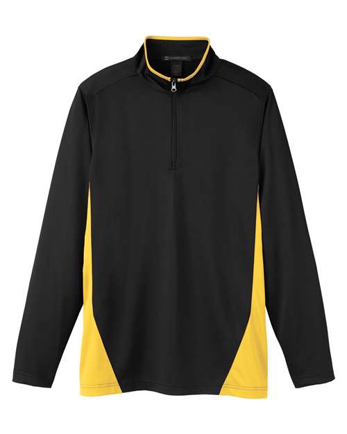 Harriton Flash Snag Protection Plus IL Colorblock Quarter-Zip Pullover M786