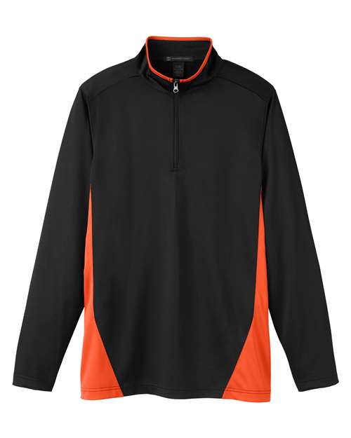 Harriton Flash Snag Protection Plus IL Colorblock Quarter-Zip Pullover M786