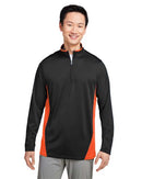 Harriton Flash Snag Protection Plus IL Colorblock Quarter-Zip Pullover M786