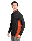 Harriton Flash Snag Protection Plus IL Colorblock Quarter-Zip Pullover M786