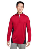 Harriton Flash Snag Protection Plus IL Colorblock Quarter-Zip Pullover M786