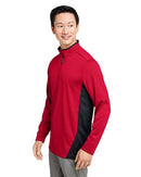 Harriton Flash Snag Protection Plus IL Colorblock Quarter-Zip Pullover M786