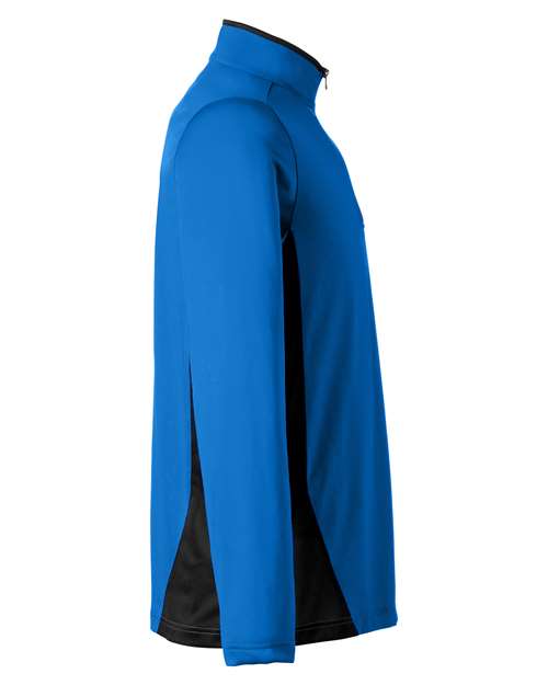 Harriton Flash Snag Protection Plus IL Colorblock Quarter-Zip Pullover M786