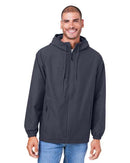 Harriton Flex Twill Hooded Jacket M73