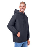 Harriton Flex Twill Hooded Jacket M73