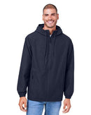 Harriton Flex Twill Hooded Jacket M73