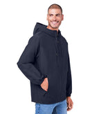 Harriton Flex Twill Hooded Jacket M73