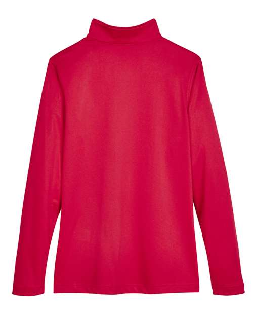 Harriton Women's Advantage Snag Protection Plus Quarter-Zip Pullover M748W