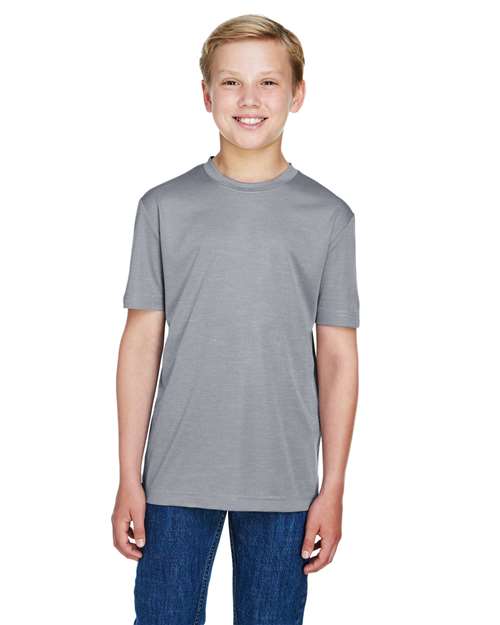 Team 365 Youth Sonic Heather Performance T-Shirt TT11HY