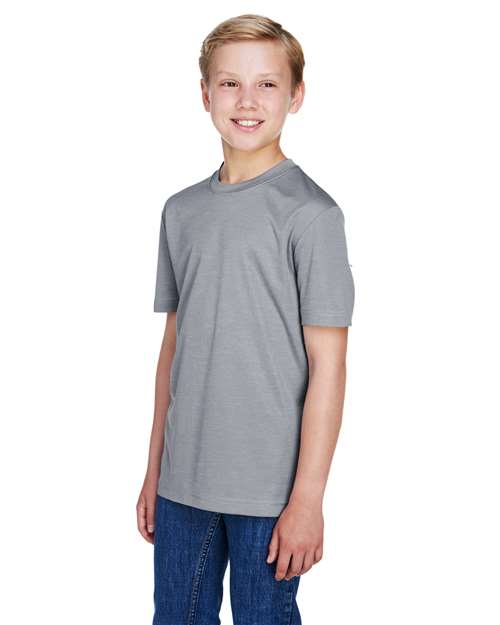 Team 365 Youth Sonic Heather Performance T-Shirt TT11HY