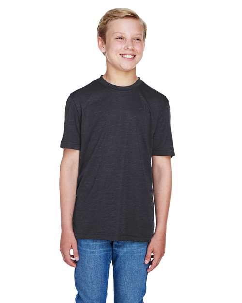 Team 365 Youth Sonic Heather Performance T-Shirt TT11HY