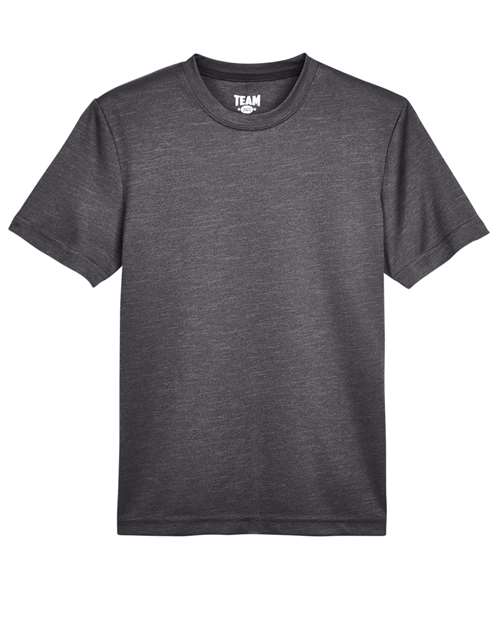 Team 365 Youth Sonic Heather Performance T-Shirt TT11HY