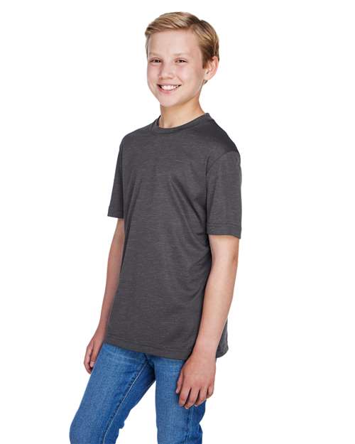 Team 365 Youth Sonic Heather Performance T-Shirt TT11HY