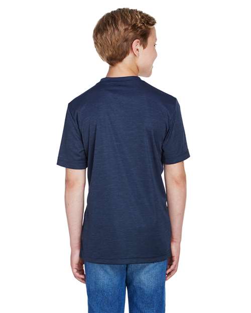 Team 365 Youth Sonic Heather Performance T-Shirt TT11HY