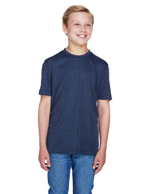 Team 365 Youth Sonic Heather Performance T-Shirt TT11HY
