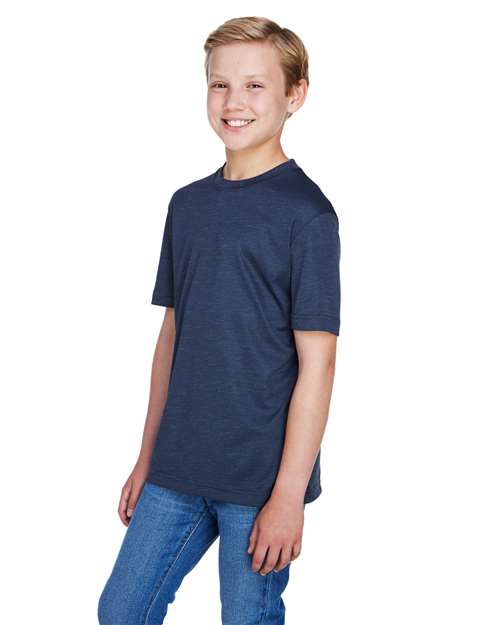 Team 365 Youth Sonic Heather Performance T-Shirt TT11HY