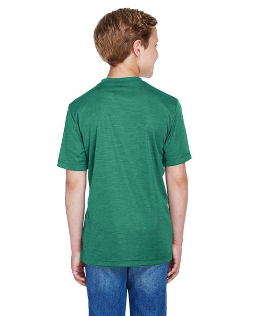 Team 365 Youth Sonic Heather Performance T-Shirt TT11HY