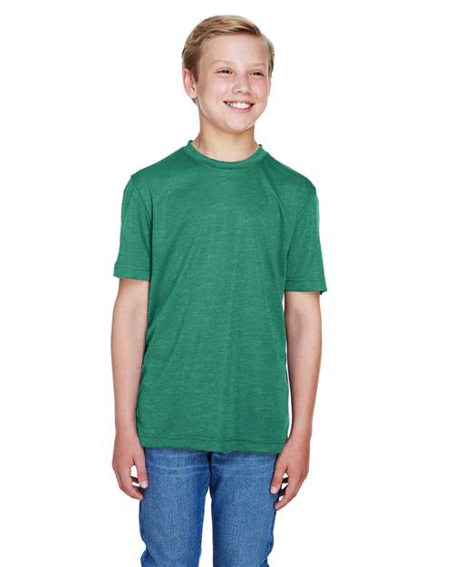 Team 365 Youth Sonic Heather Performance T-Shirt TT11HY
