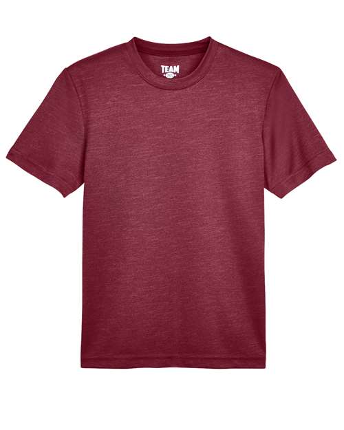 Team 365 Youth Sonic Heather Performance T-Shirt TT11HY