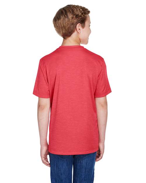 Team 365 Youth Sonic Heather Performance T-Shirt TT11HY