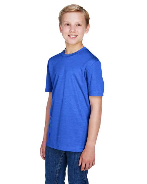 Team 365 Youth Sonic Heather Performance T-Shirt TT11HY
