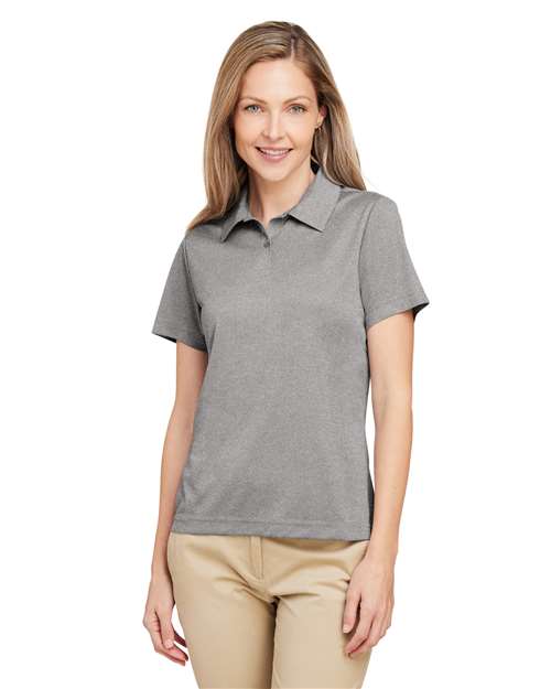 Team 365 Women's Zone Sonic Heather Performance Polo TT51HW