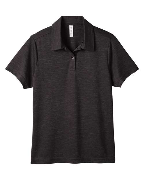 Team 365 Women's Zone Sonic Heather Performance Polo TT51HW