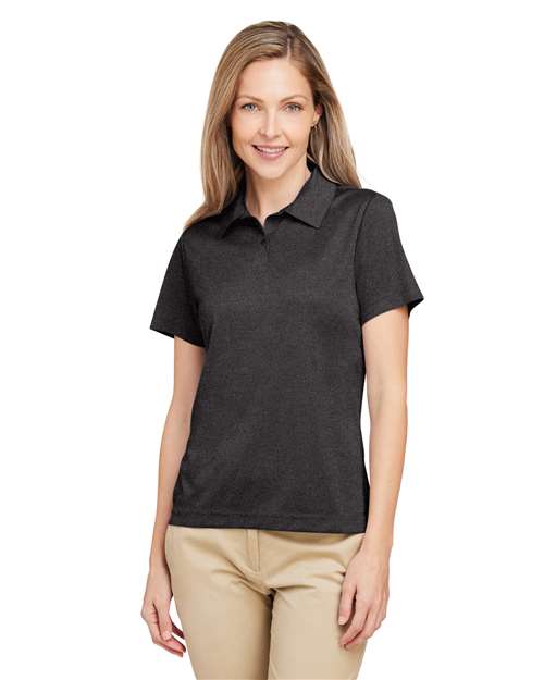 Team 365 Women's Zone Sonic Heather Performance Polo TT51HW