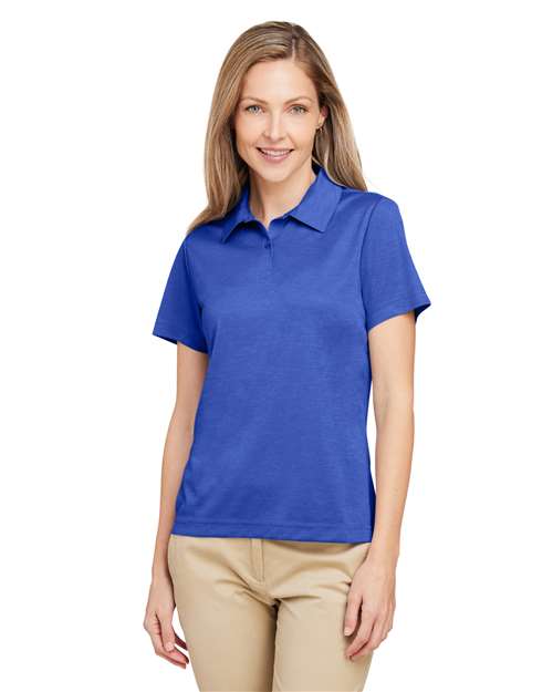 Team 365 Women's Zone Sonic Heather Performance Polo TT51HW
