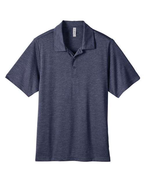 Team 365 Zone Sonic Heather Performance Polo TT51H