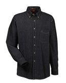 Harriton Long Sleeve Denim Shirt M550