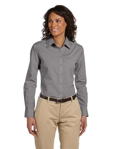 Harriton Women's Essential Poplin M510W